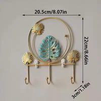 Luxury Iron Art Wall Hanging Hook/Key Holder Stand Home Décor Utility Hooks