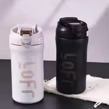 600ml (20 oz) Loff Thermos Cup with Straw