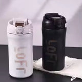 600ml (20 oz) Loff Thermos Cup with Straw