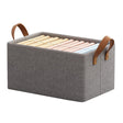 Foldable Multipurpose Hard Fabric Closet Organizer 50cm x 35cm x 24cm- Furaha Finds Kenya