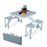 Aluminium Foldable Table and Chairs Set for Outdoor Camping