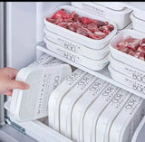 Stackable Freezer & Fridge Food Storage Containers Kitchen Storage Food Storage Containers