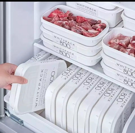 Stackable Freezer & Fridge Food Storage Containers Kitchen Storage Food Storage Containers