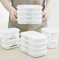 Stackable Freezer & Fridge Food Storage Containers Kitchen Storage Food Storage Containers