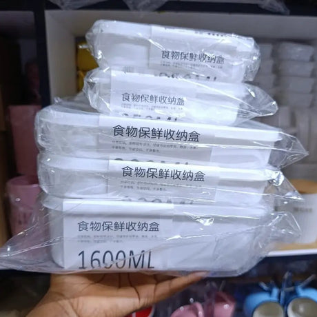 Stackable Freezer & Fridge Food Storage Containers Kitchen Storage Food Storage Containers