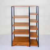 Multipurpose Kitchen and Office Cabinet – 80×30×120cm Wooden and Metal Storage Shelf Unit storage cabinet Kitchen Cabinets