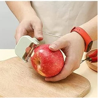 4in1 Handheld Electric Vegetable Cutter Set with Brush - Green Kitchen & Dining Food Processors