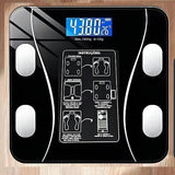 Intelligent Bluetooth BMI Body Weighing Scale with Body Fat and Water Content Testing