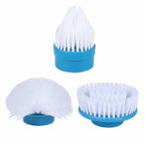 Electric Hurricane Spin Scrubber – Cordless Rechargeable Cleaning Brush with 3 Replaceable Heads