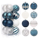 16 pcs Set Christmas Ball - 8cm