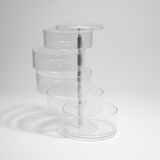 Jewelry Holder - 5-Layer Acrylic Rotating Organizer
