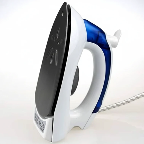 Portable Foldable Travel Iron with Temperature Control Dual Voltage Compact Home & Garden Irons