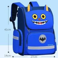 Kids School Bag - Large 41x27x14cm Waterproof Cartoon Character Backpack with Reflective Strip Kids & Baby School Backpacks