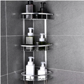 Corner Shelf - 3-Layer Aluminum Bathroom Shower Caddy 61x29cm Home & Garden Shower Caddies