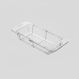 Sink Colander - Extendable Acrylic Over-Sink Drain Basket Kitchen & Dining Colanders