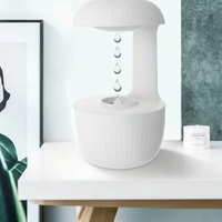 Humidifier - Anti-Gravity Water Drop Backflow 1000ml Ultrasonic White Home & Garden Humidifiers