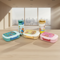 Quality Lunch Box Set with Water Bottle Cute Cartoon Design for Kids Kids & Baby Lunch Box Sets