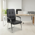 Office Chair - Modern Visitor Chair with Chrome Frame Furniture Office Chairs