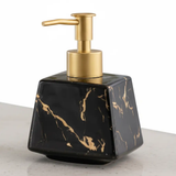 Ceramic Soap Dispenser Marble With Gold Pump Home & Garden Soap & Lotion Dispensers