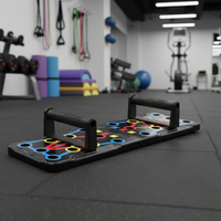 Portable Multifunctional Push-Up Board Fitness Training System Home & Garden Push Up & Pull Up Bars