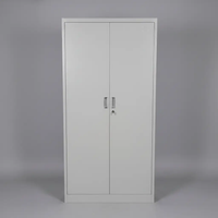 2-Door Full-Height Steel Storage Cabinet Storage Cabinets & Lockers