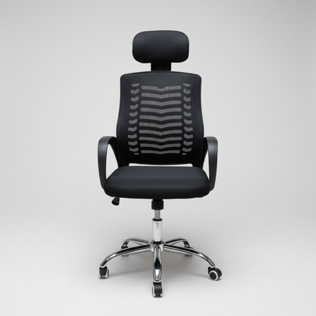 Office Chair - Ergonomic Mesh with Headrest