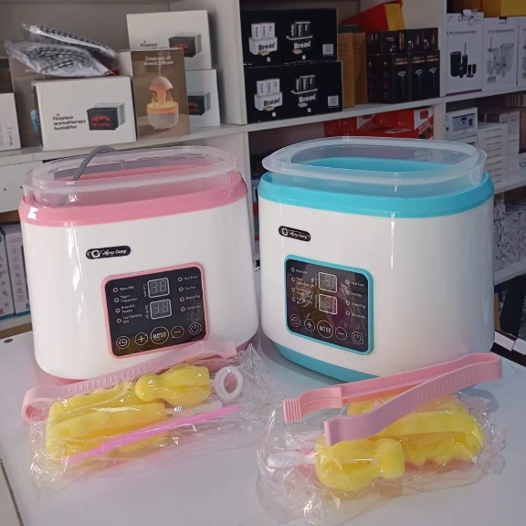 6-in-1 Baby Bottle Warmer Steriliser Thermostat AnyBaby Pink Blue 24x19x14cm Home & Garden Bottle Warmers & Sterilizers