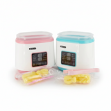 6-in-1 Baby Bottle Warmer Steriliser Thermostat AnyBaby Pink Blue 24x19x14cm Home & Garden Bottle Warmers & Sterilizers