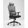 Executive Office Chair - Ergonomic Mesh with Adjustable Headrest & Lumbar Support Furniture Office Chairs