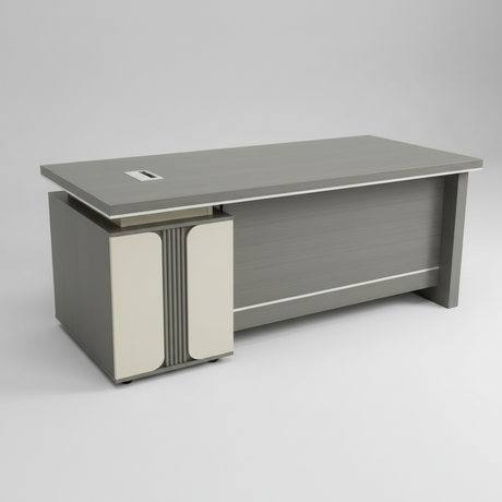 Office Table - Modern 140cm x 65cm x 75cm with Storage (HQ25-142)