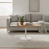 Oval Wooden Tulip Dining Table Kitchen & Dining Room Tables