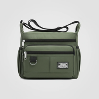 Large Capacity Multilayer Shoulder Crossbody Bag Waterproof Oxford 26x20x9cm Bags & Accessories Cross Body Bags