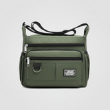 Large Capacity Multilayer Shoulder Crossbody Bag Waterproof Oxford 26x20x9cm