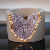 Geode Crystal Scented Candle Home & Garden Candles