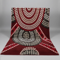 Paris Carpets Modern Design Abstract Patterns Grey Black White 7x10 Feet Home & Garden Rugs