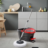 Spin Mop - Black Bucket with Foot Pedal