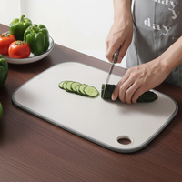 Eco-Friendly Wheat Straw Cutting Board with Hanging Hole ECOCO Kitchen & Dining Cutting Boards