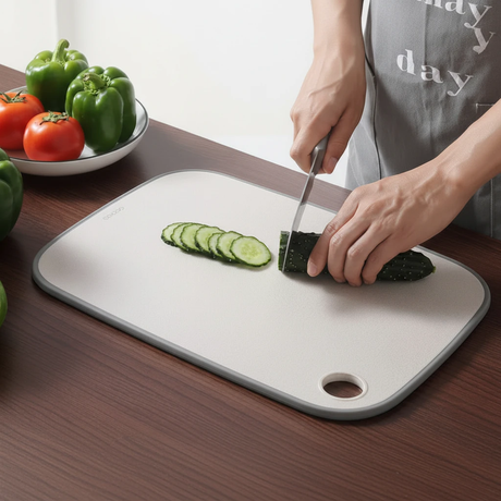 Eco-Friendly Wheat Straw Cutting Board with Hanging Hole ECOCO Kitchen & Dining Cutting Boards