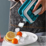 Ice Cube Mold - Portable Leakable Silicone 36-Cube Kitchen & Dining Ice Cube Trays