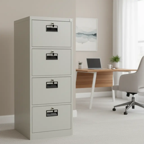 4-Drawer Steel Filing Cabinet File Cabinets