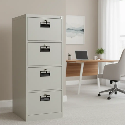 4-Drawer Steel Filing Cabinet File Cabinets