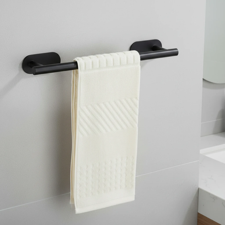 Self-Adhesive Towel Bar Stainless Steel No Drilling Required Home & Garden Towel Holders