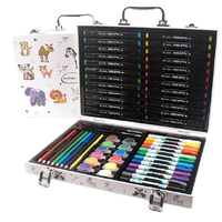 Art Set - 66-Piece Gift Drawing & Coloring Kit for Kids Kids & Baby Craft Kits