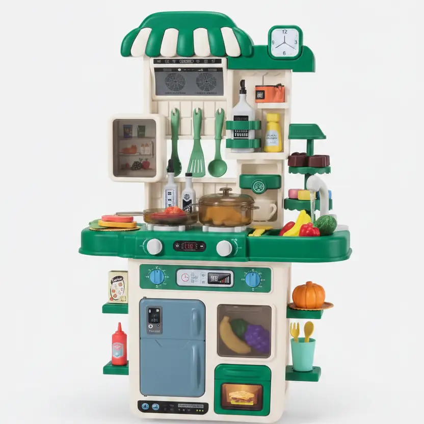 Kaidile Spraying Kitchen Play Set Toys & Games Toy Kitchens