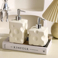 Rabbit Cheese Ceramic Soap Dispenser with Chrome Pump Home & Garden Soap & Lotion Dispensers