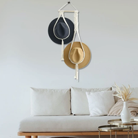 Hat Organizer - Nordic Boho Cotton Hanging Wall Tapestry Home Decor Hat Boxes