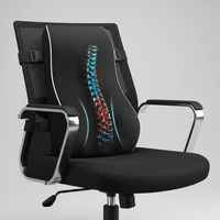 Orthopedic Curve Back Ergonomic Memory Foam Lumbar Support Pillow Home & Garden Back & Lumbar Support Cushions