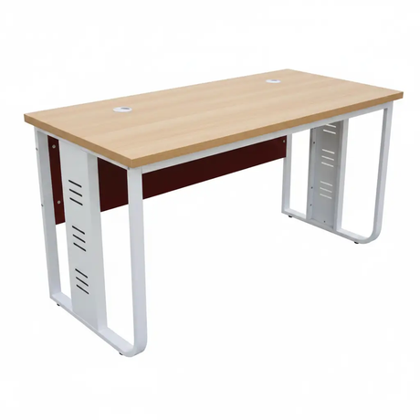Office Desk with Cable Port & CPU Holder Office Desk Desks