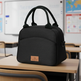 Large Capacity Insulated Lunch Bag with Shoulder Strap Half Round Bags & Accessories Lunch Bags