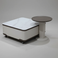 Coffee Table - Modern 80cm x 70cm with Storage Furniture Coffee Tables
